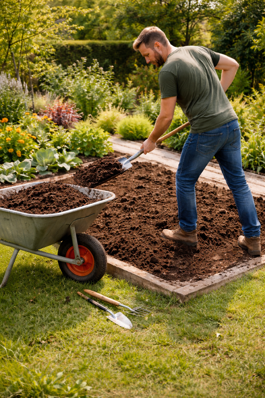 Kompost als Bodenverbesserer